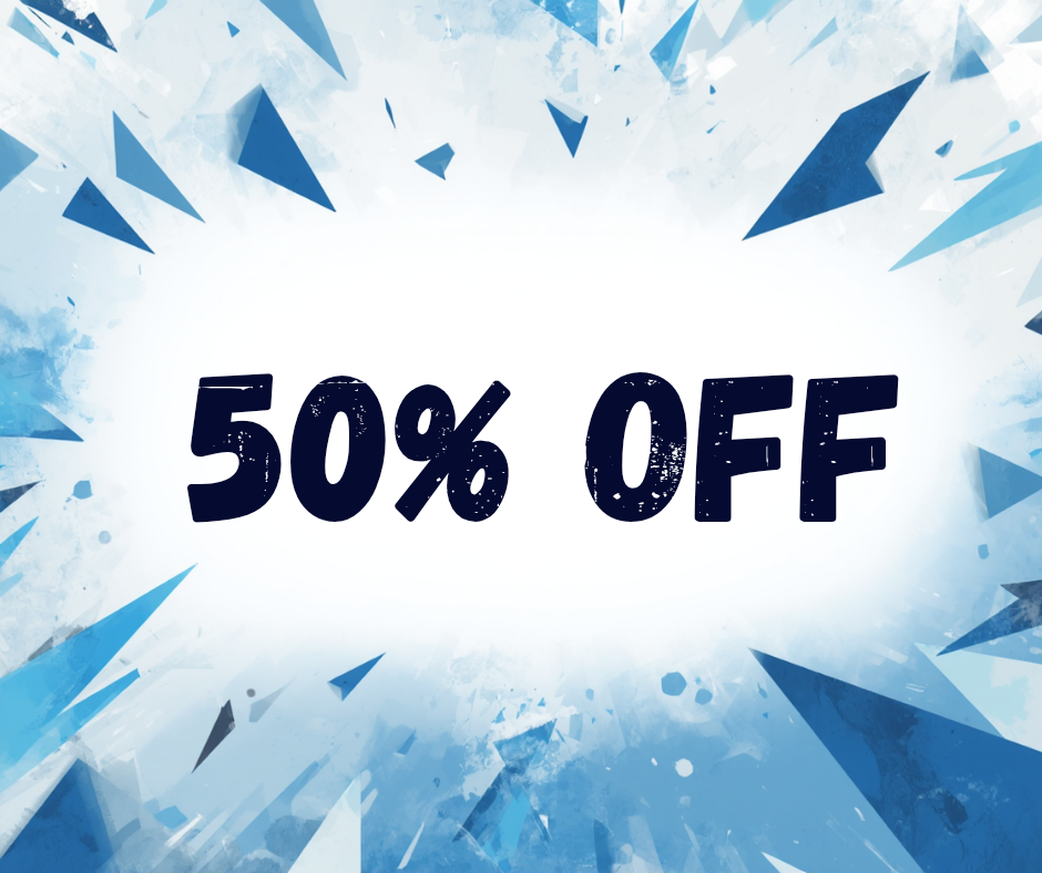 50% Off Sale