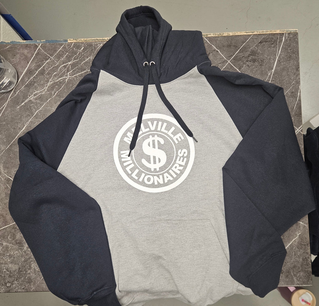 Classic Logo Two Tone Hoodie