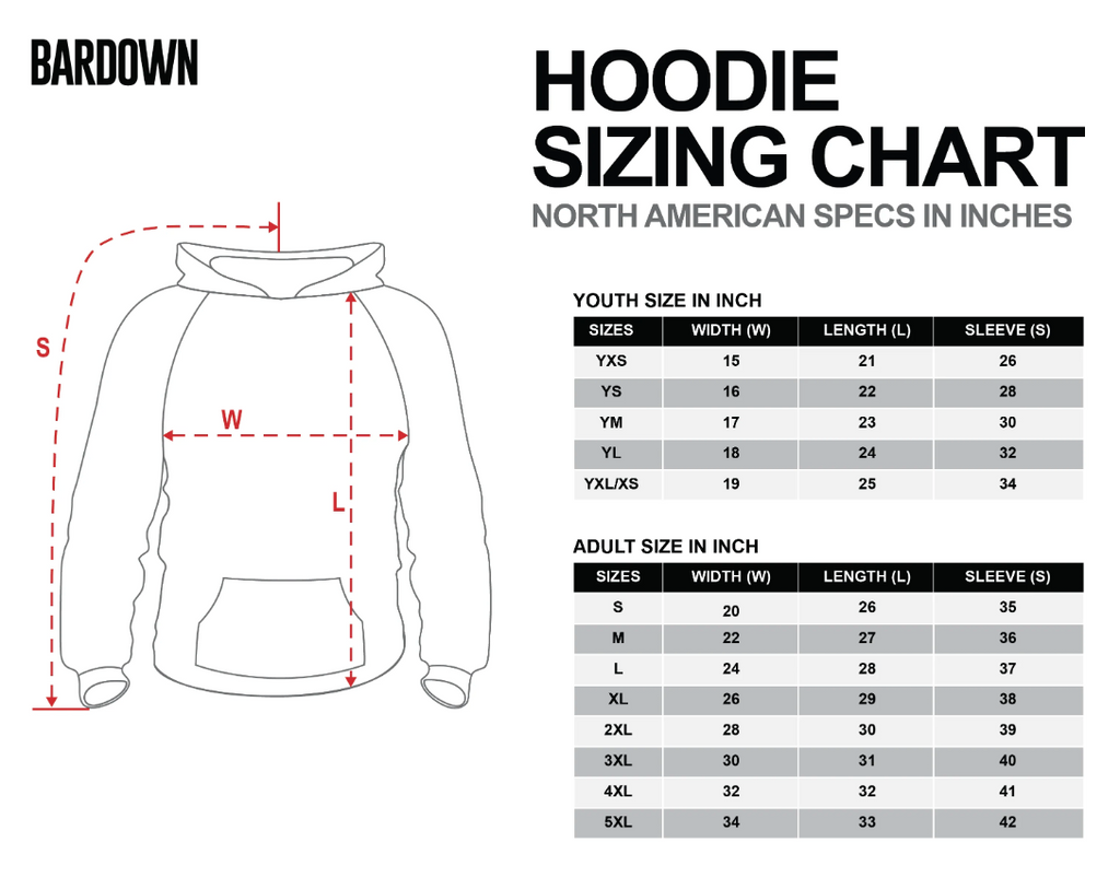 Youth XL - Bardown Solid Full Zip Hoodie