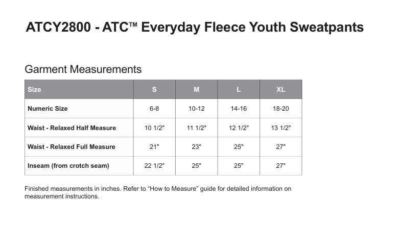 Youth Sweat Pants - Mils