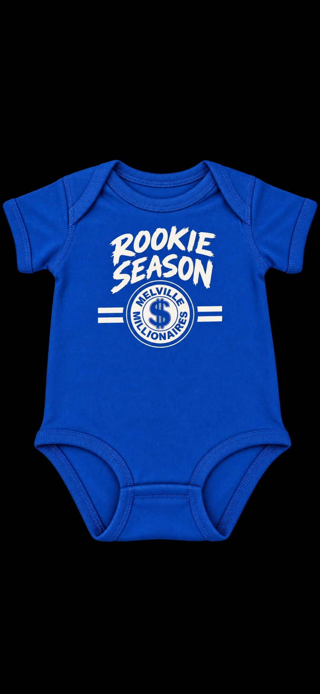 Little Mils Large Logo Onesies
